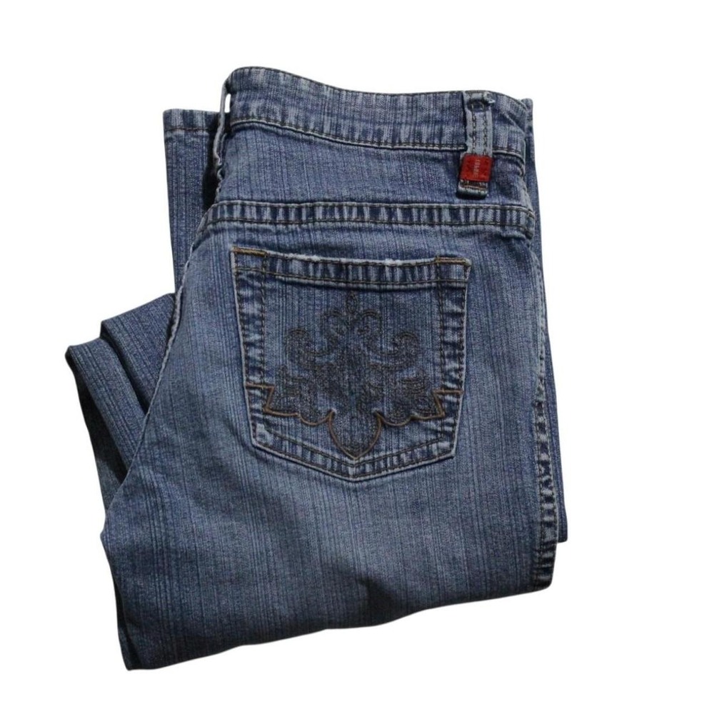 Womens Vintage Y2K Skater Grunge Alt Espirit Low-rise Bootcut Jeans